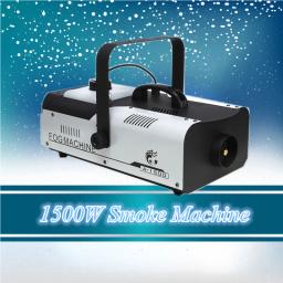 Máquina de fumaça, controle remoto sem fio, 1500 w, poderosa, 1500 w, máquina de neblina, profissional, para festa de casamento, eventos, equipamento de dj - Image 1