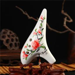 12 buracos ocarina flauta alto c chave flauta ocarina profissional tocando alto ocarina instrumentos de música folclórica - Image 4