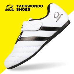 Sapatilhas de Boxe Esportivo Taekwondo para Homens e Mulheres, Sapatilha de Treino Kung Fu TaiChi, Adulto e Infantil, Tamanho 27-44 - Image 4