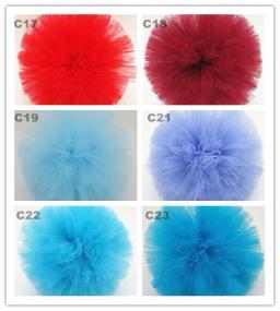 20cm 5 pçs tule pompons festa de aniversário decoração do casamento tule pom pom chuveiro do bebê playground ramadan decoração pendurado flor - Image 4