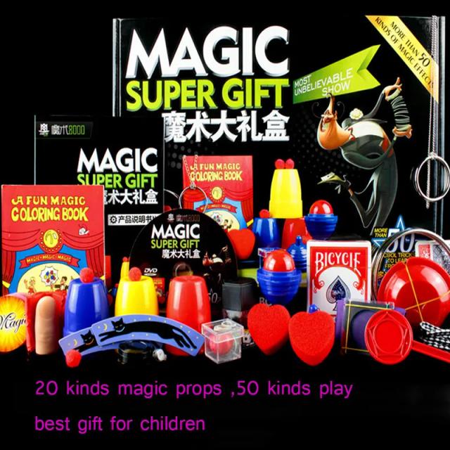 50 Truques Mágicos para Crianças: Aprenda com DVD, Brinquedos Incríveis e Cartas Especiais
