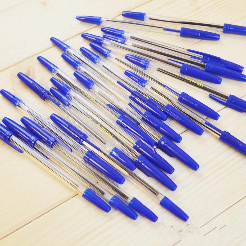 Colorido Conjunto de Caneta Esferográfica, Kalem Simples, Prático Caneta Material, Canetas Escolar, Stylo Papelaria, 50 pcs - Image 1