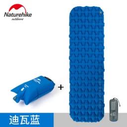 Naturehike colchão inflável para acampamento, tapete de dormir com travesseiro e bolsa de ar, novo colchão de acampamento de pressão manual, tapetes para caminhadas - Image 6