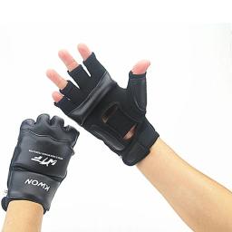 Luva de boxe meio dedo, protetor de karatê, muay thai, taekwondo, para treino de crianças e adultos - Image 2