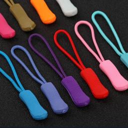 Zipper puxador de zíper para roupas, clipe de substituição para corda de zíper de necessaire, fivela quebrada de zíper para costura diy, suprimentos de roupas, com 10 peças - Image 2