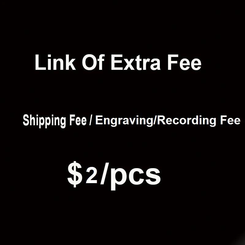 Este Link é para Taxa Extra, Gravação e Gravação do Seu Logotipo, Taxa de Frete Extra, Frete Extra - Image 1