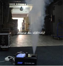 Máquina de fumaça, coluna e controle remoto dmx512, efeitos especiais para iluminação de palco, fumaça, 1500w - Image 2