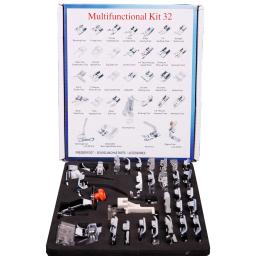 Inne-conjunto de acessórios para máquinas de costura, 16-72 peças de um conjunto, calcador, com caixa, para irmão, cantor, diy - Image 3