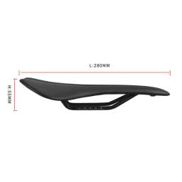 Sela de assento de bicicleta à prova de choque para homens e mulheres, acolchoada, engrenagem fixa, ciclismo de estrada, oco - Image 5