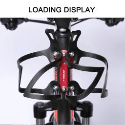 Mtb bicicleta garrafa gaiola extensão rack de liga alumínio mountain bike copo água chaleira titular extensor quadro ciclismo acessórios - Image 2