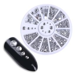 Peças de unhas 3d arte do prego glitter strass cristal gemas jóias contas encantos do prego manicure decorações acessórios suprimentos para unhas - Image 5