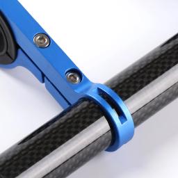 Extensor de guidão de bicicleta, extensor de liga de alumínio para guidão, acessório de espaço de armazenamento extra para bicicleta, 1 peça - Image 5