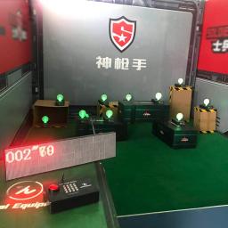 Jogo de arcada de tiro a laser zero atraso arcade kit para airsoft alvo simulador arma ruidoso máquina arcade jogo em casa peças conjunto - Image 6