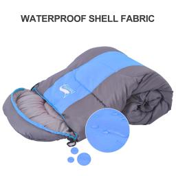 Deserto & raposa grande saco de dormir para adultos 1pc inverno tipo envelope quente sacos de dormir cobertor para acampamento caminhadas turismo 220x85cm - Image 5