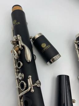 JUPITER-Clarinete profissional com caso, B-Flat Tune, instrumentos de sopro, tubo preto, alta qualidade, acessórios, novo, JCL-700NQ - Image 3