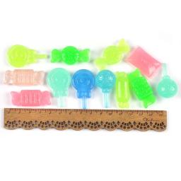 20 pçs colorido luminoso cascalho brilho no tanque de peixes escuro aquário rochas pedra luminosa seixos jardim ao ar livre decoração para casa - Image 3