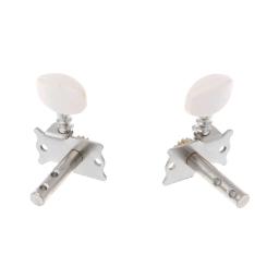 Peças para ajuste de guitarra clássica, 6 peças, afinador único, chaves, cabeças, máquina de cordas, peças, acessórios de peças de guitarra - Image 4