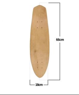 Skate Board Deck para esporte ao ar livre, altamente suave, DIY, skate, Longboard, prancha em branco, prancha curta, novo, 2024 - Image 6