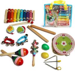 Instrumentos De Percussão De Madeira Para Criança, Brinquedos Musicais, Educacional, Pré-escolar, Instrumento De Bebê - Image 5