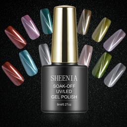 Msk cor chumbo unha gel polonês 8ml de alta qualidade unha gel polonês cor dourada garrafa brilhante brilho verniz unha polonês - Image 6