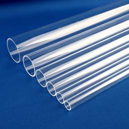 Tubo acrílico claro do aquário, acessórios do tanque de peixes, tubulação do plexiglás, encaixes do jardim, 50cm de comprimento, O.D16, 20, 25, 32, 40, 50, 63mm, 1PC - Image 1