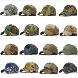 Boné de beisebol ajustável tático verão protetor solar chapéu camuflagem airsoft caça acampamento caminhadas bonés de pesca - Image 1