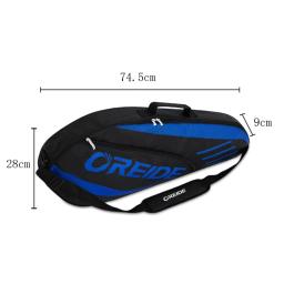 Bolsa à prova d'água para raquete de tênis, mochila de grande capacidade para raquetes de badminton de 3 a 6, ombro único, acessórios esportivos leves - Image 3
