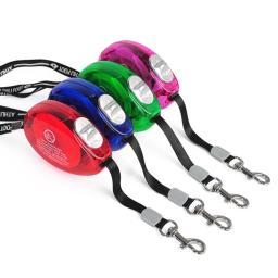 Coleira retrátil de nylon para cães, coleira extensora de 2.5m, durável, automática, retrátil, de chumbo para caminhada, corrida, cachorros - Image 1