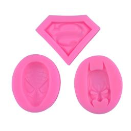 Desenhos animados herói silicone doces artesanato moldes ferramentas de resina cupcake cozimento moldes fondant ferramentas de decoração do bolo - Image 3