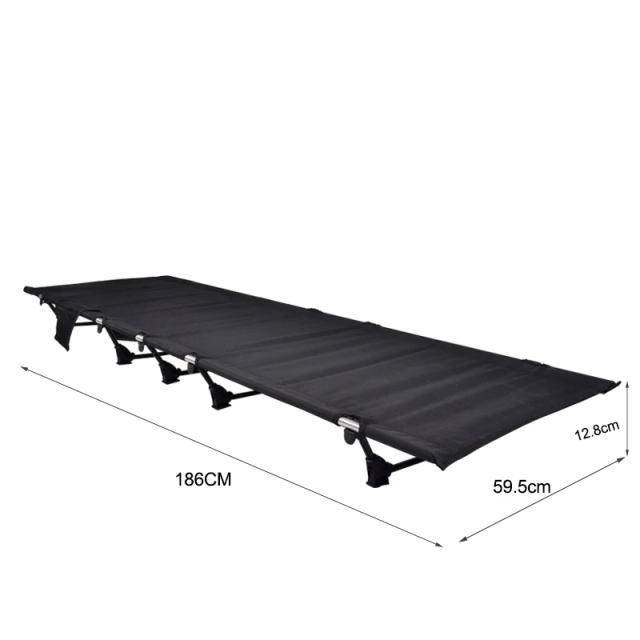 Cama Dobrável Ultra Leve e Compacta para Acampamento e Viagens ao Ar Livre