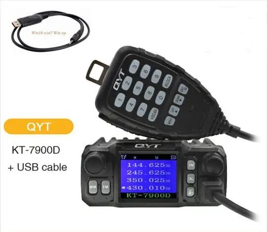 QYT KT-7900D Mini Rádio Móvel Quad Band 25W