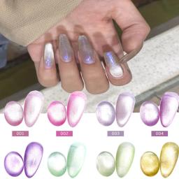 8ml cat eyes gel magnético polonês embeber fora 9d 12 cores prata brilhante uv verniz da arte do prego do brilho do esmalte do gel da laca - Image 2