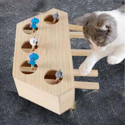 Brinquedo interativo para gatos, produtos para animais de estimação, rato, acessório para gato, dança, pata de peixe, produtos para mascotas - Image 2