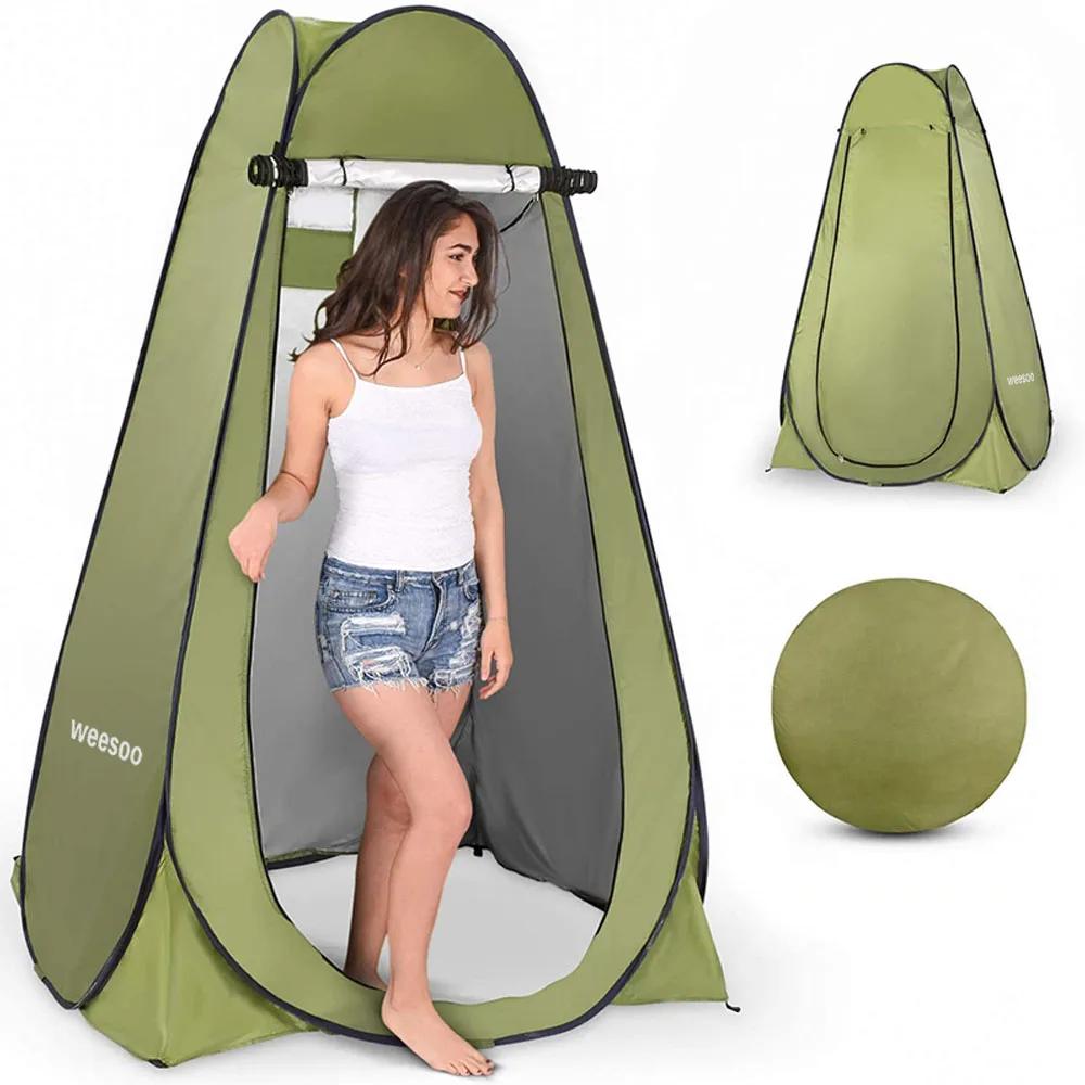 Weesoo-tenda portátil e dobrável, acampamento ao ar livre, chuveiro, pop-up, privacidade - Image 1