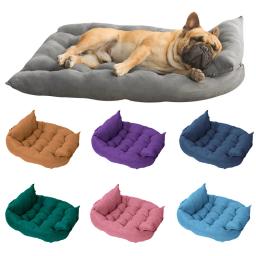 Multifuncional francês bulldog pet sofá cama ninho para pequeno médio cães gatos pug macio filhote de cachorro tapete maschas acessórios suprimentos - Image 1