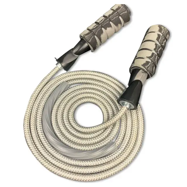 Cordas de Pular em Nylon com Punhos Duplos Revestidos - Ideal para Exercícios e Aptidão Física, 2,8 m de Comprimento