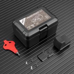 Usado para airsoft trançado/caça rifle mini rmr red dot visando colimador base glock/pistola reflexo vista escopo para 20mm - Image 3