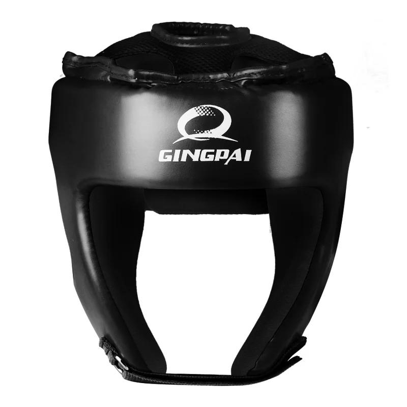 Capacete de treinamento MMA para adultos, preto, azul, vermelho, lutando, Muay Thai, Kick Boxing, Chapelaria de segurança, Sanda Protector Guard - Image 1