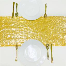 Capa decorativa de cadeira com faixa de encosto, enfeite de mesa para casamento e festas dourado - Image 3