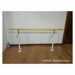 Barra fixa da dança de 1.5m do assoalho, barra de pressão do balé da perna com altura 80cm-120cm ajustável, barra estável da dança da casa, barra da aptidão - Image 3