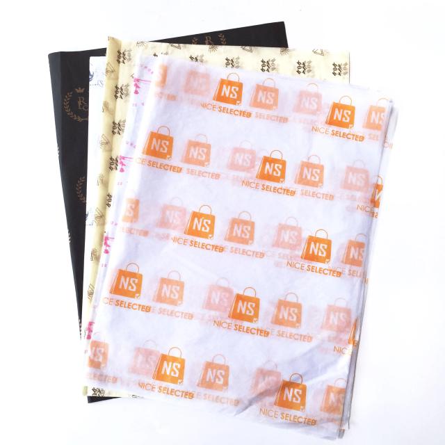 Papel de Seda Personalizado 17g com Logotipo para Embrulho de Presentes