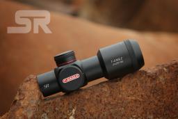 T-eagle sr 2x28 rg tactical mira óptica riflescope alumínio curto escopo luz sniper airsoft armas de ar para a caça com montagens - Image 3