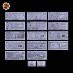 Conjunto de notas douradas raro america, 24k, edição 1899 e 1901, papel banhado a dinheiro, coleção de papel, presente de negócios - Image 6