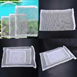 Bolsa de filtro para aquário, 5 peças, filtro de filtragem de meias para aquário, marinho, bolsa de malha com zíper para tanque de peixes, rede com zíper - Image 5