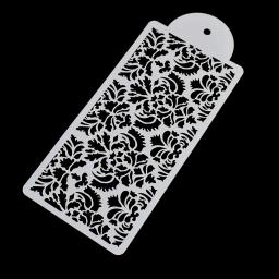 Flor Em Forma De Reutilizável Aerógrafo Estêncil, Pintura Arte, DIY Home Decor, Reserva De Sucata, Álbum Artesanato, Pintura Oca, Novo - Image 2
