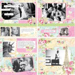 Álbum artesanal para scrapbook, feito a mão, kit de álbum comemorativo, crescimento das crianças, pacote de material de produção, presente de casal, conjunto de luxo - Image 5