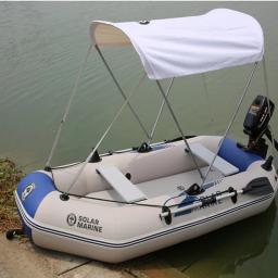Barco inflável marinho solar, caiaque de pesca, água, à prova de sol, proteção uv, dossel, toldo, sombra, pvc, barco de pesca, tenda - Image 5