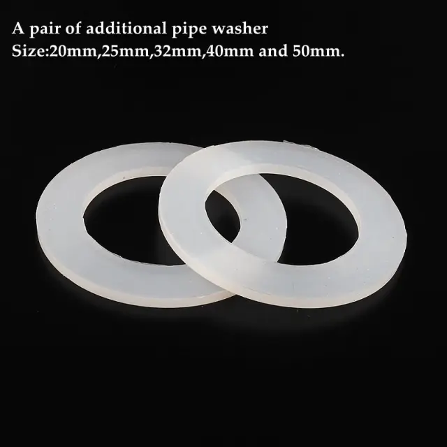 Conector de Tubo de PVC para Aquários - Acessórios de Suprimento de Água em Dois Tamanhos 1/2" a 1/2"