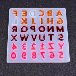 Base de silicone redonda retangular para artesanato, molde para relógio, letra e resina, uv, faça você mesmo, ferramentas para decoração de casa - Image 2