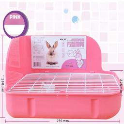Suprimentos de limpeza para animais pequenos, caixa quadrada de toalete para animais pequenos, animais de estimação, banheiro, cama, vaso sanitário, treinador de penico - Image 6